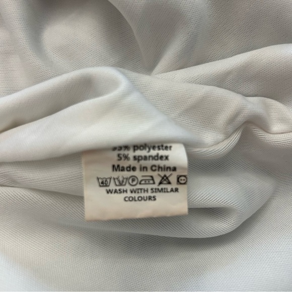 ➕Floral Print Slip Dress knee length Stretch material Size Large NWOT - Picture 5 of 9